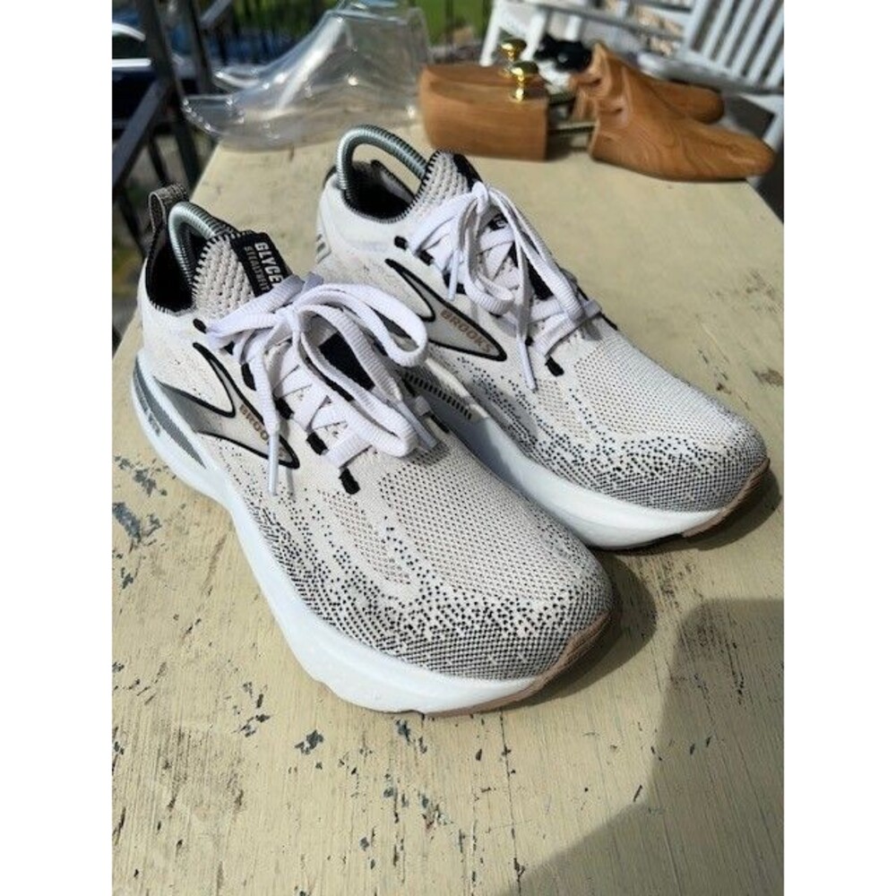 Brooks Women Glycerin StealthFit 21 1204101B135 Gray Running Shoes Sz 7B